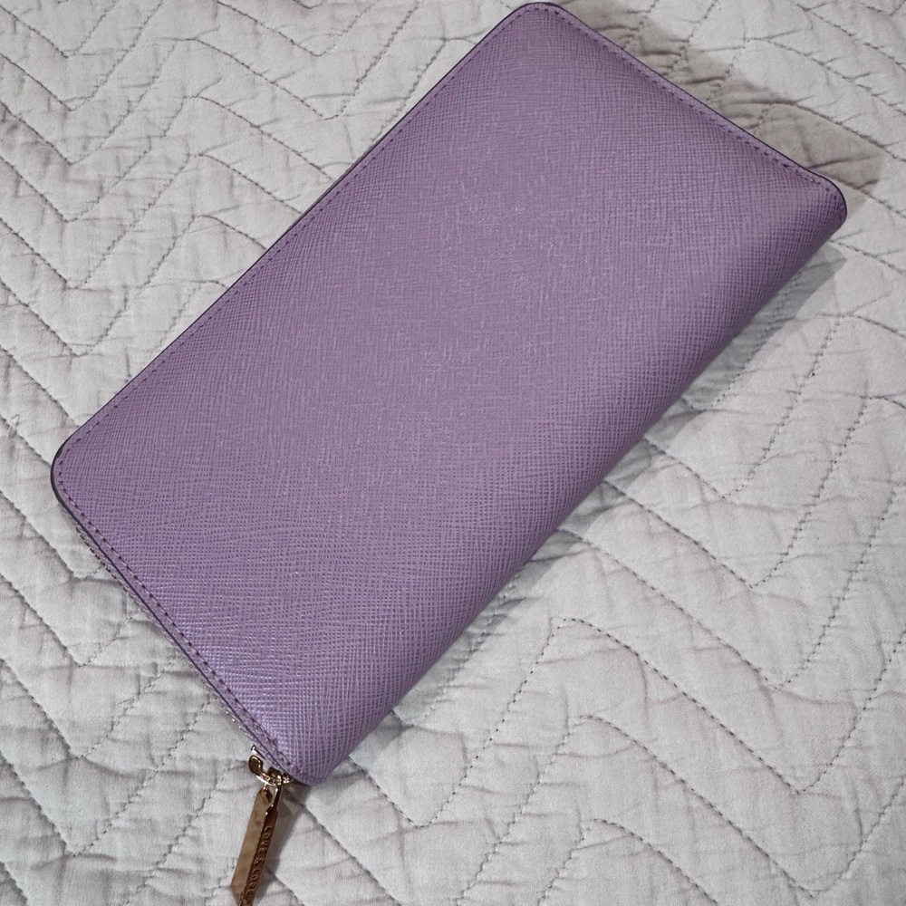 Love and Lore Lilac Leather wallet